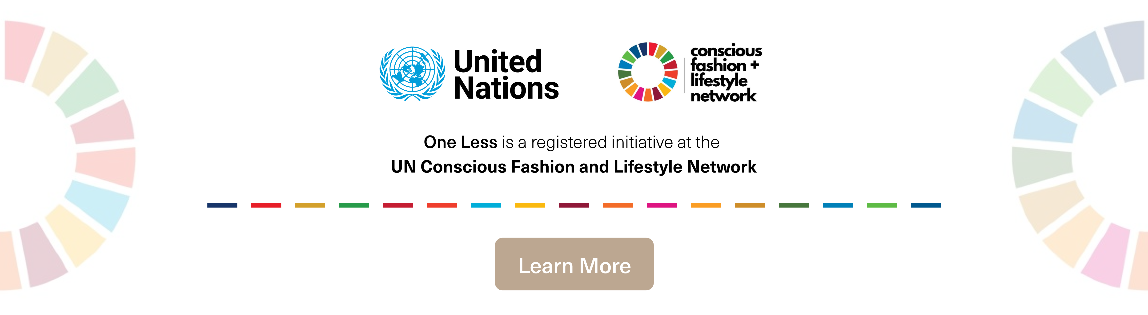 One Less UN Sustainable Development Goals Partnership
