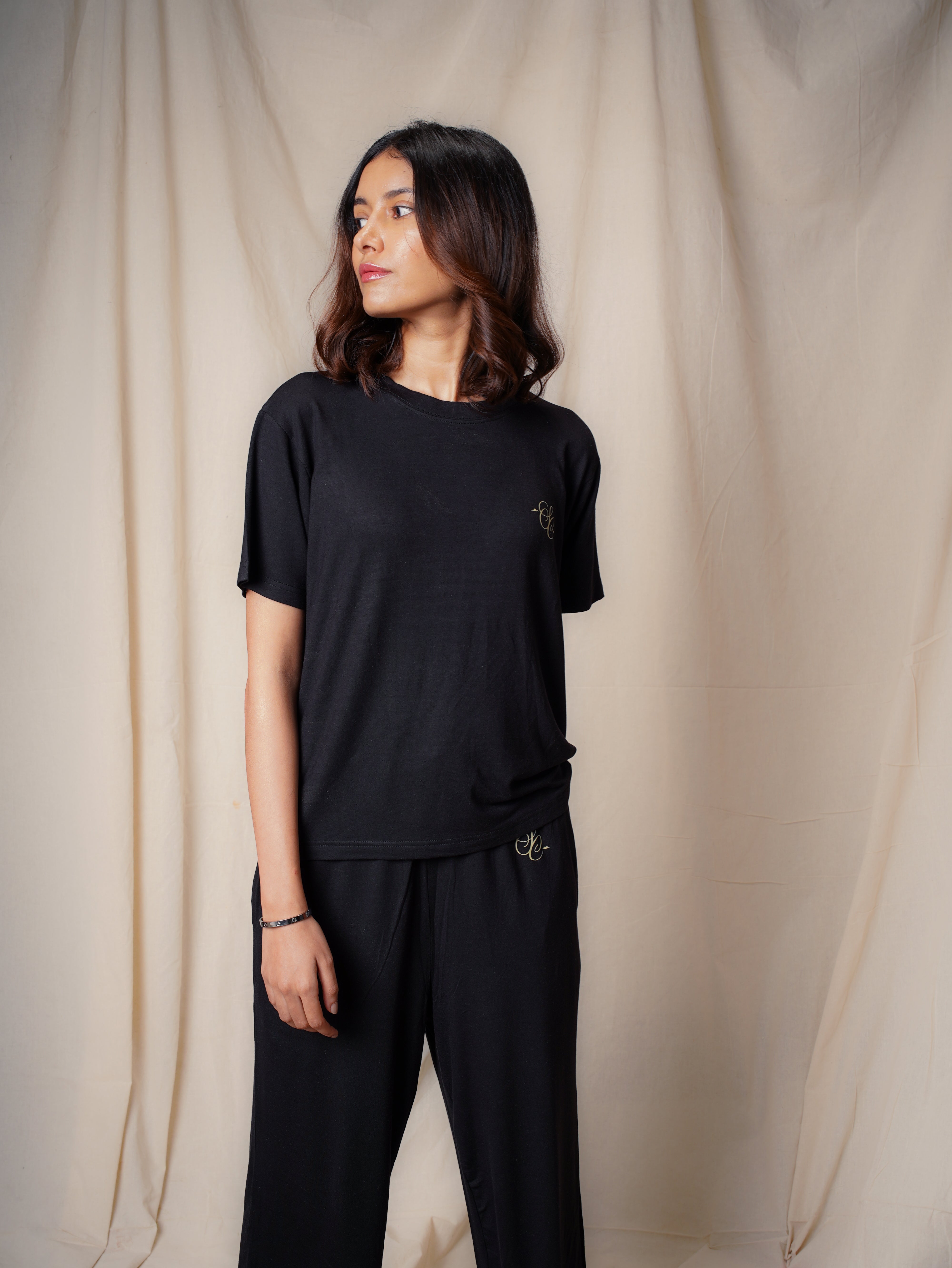 Women’s TENCEL™ Modal T Shirt & Pyjama Sleepwear Set