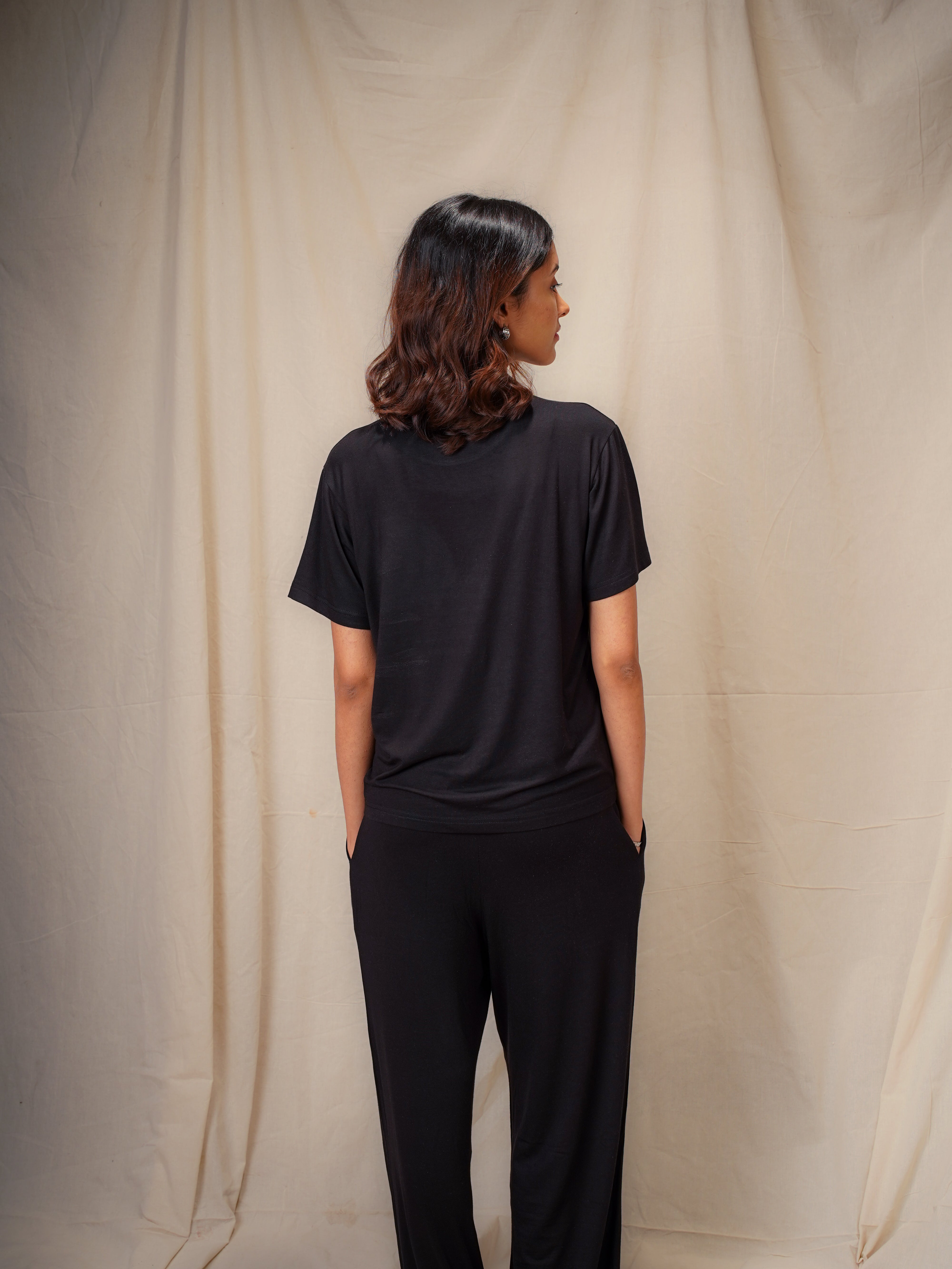 Women’s TENCEL™ Modal T Shirt & Pyjama Sleepwear Set