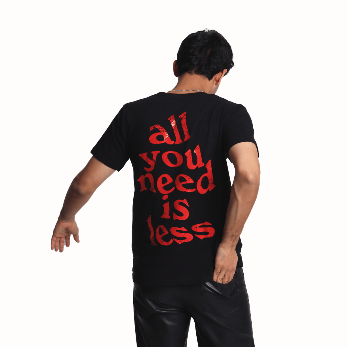 Organic Cotton T-Shirt - All You Need Is Less -