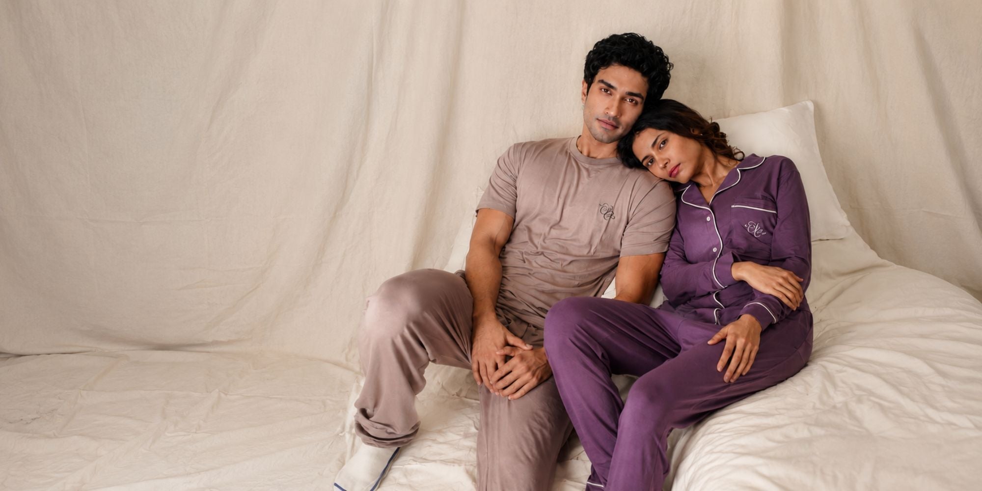 Breathable organic cotton sleepwear designed for all-night comfort