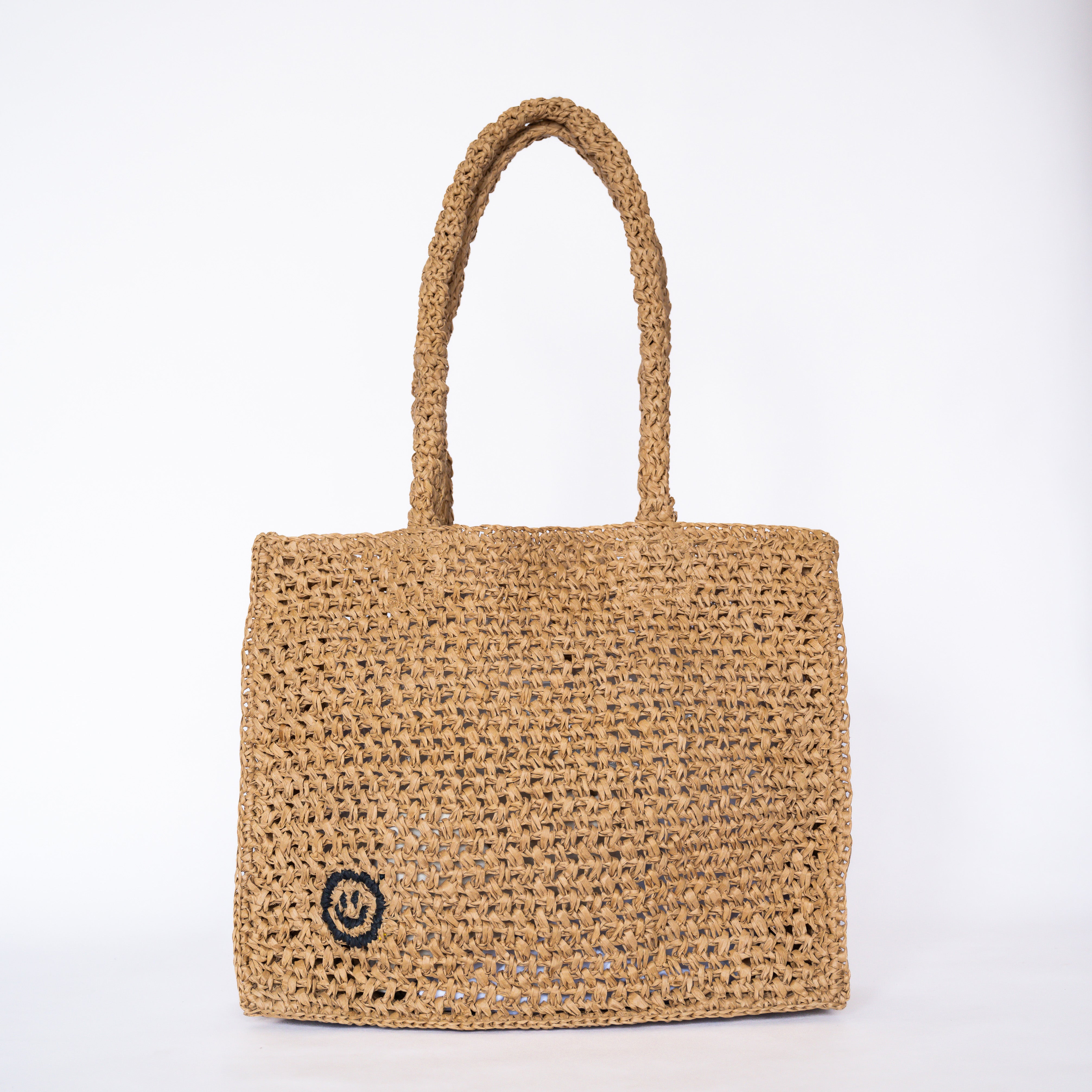 Raffia Tote Bag