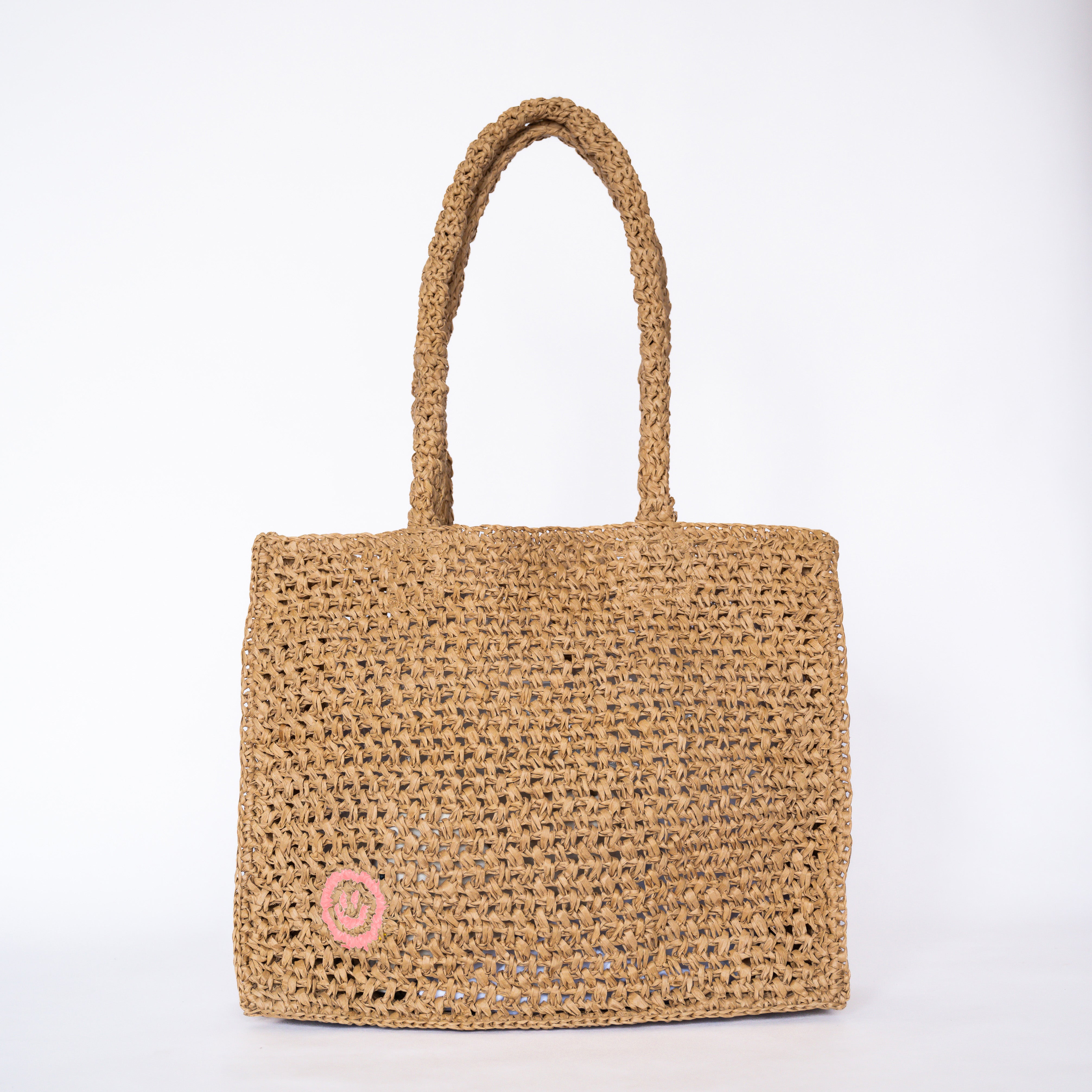 Raffia Tote Bag