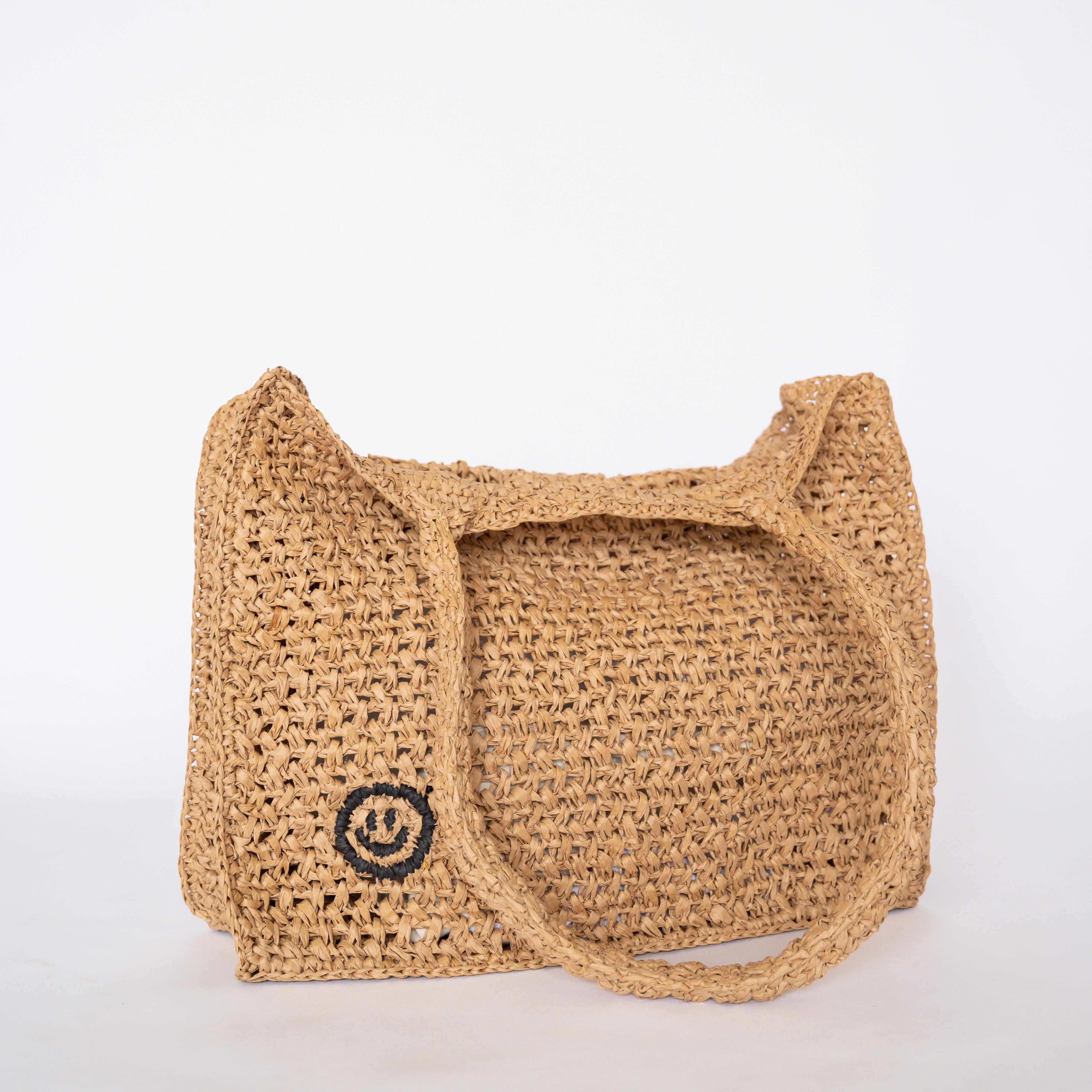 Raffia Tote Bag