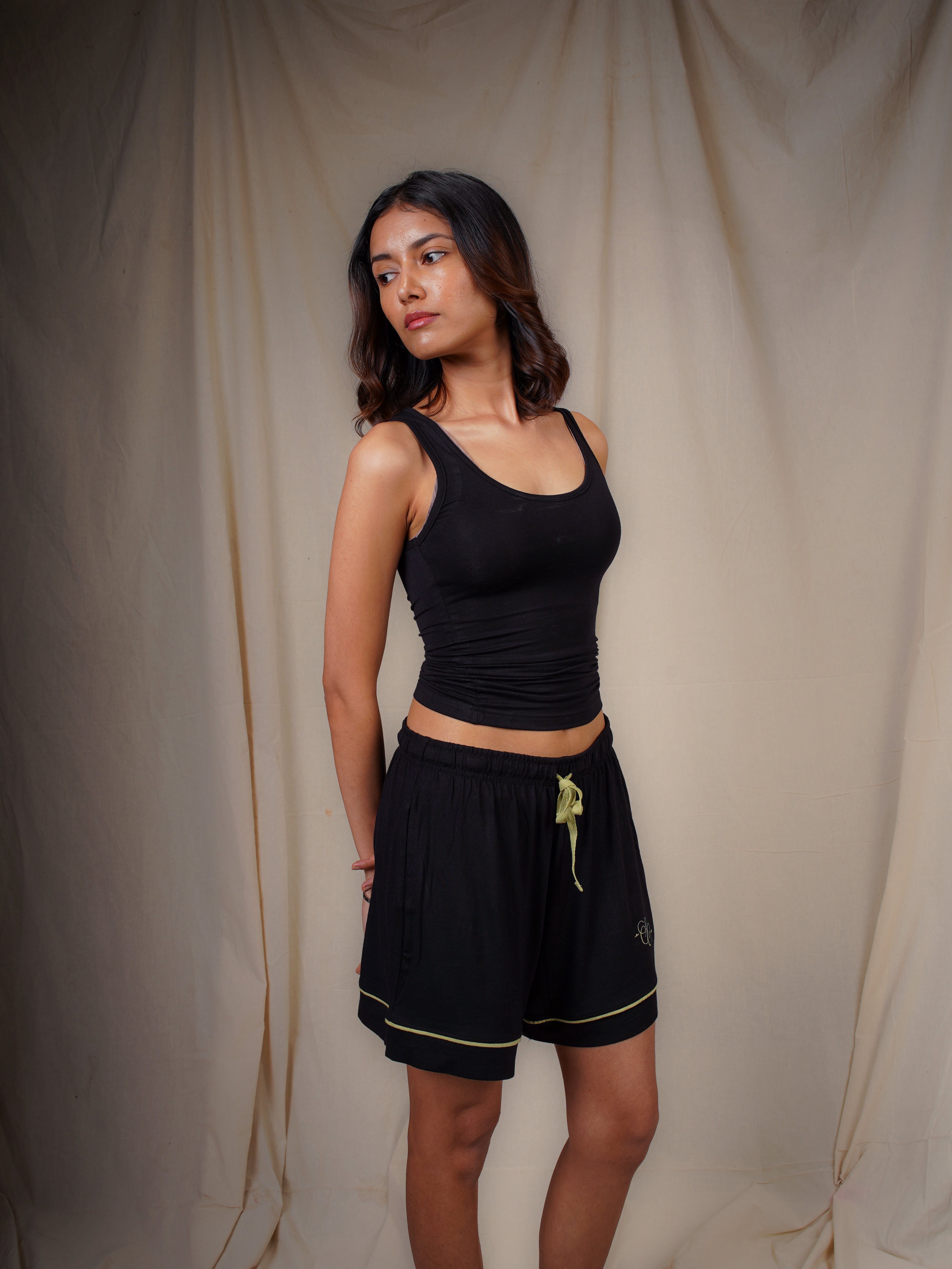 Women’s TENCEL™ Modal Tank & Shorts Sleepwear Set - Midnight Drift