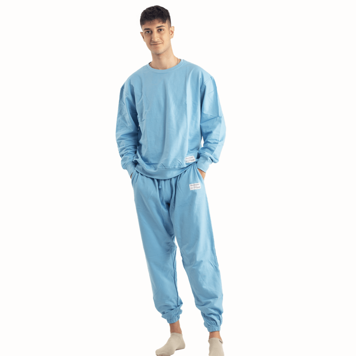 Organic top sweat pants