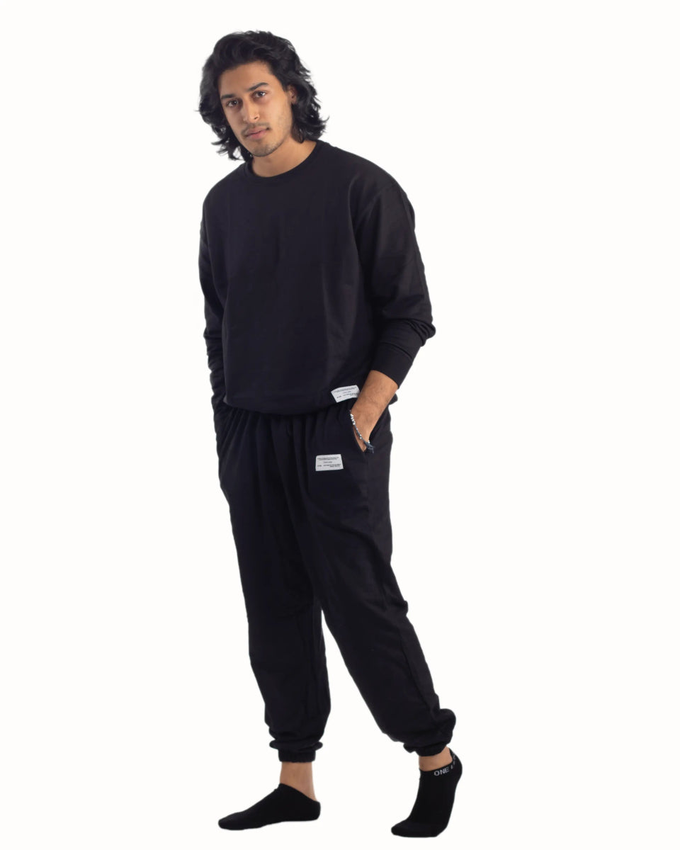 Organic cotton sweatsuit hotsell